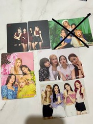 Blackpink yes card jennie Lisa jisoo rose