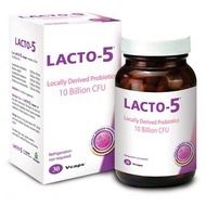 Lacto-5 Probiotics 10 Billion CFU - (30's / 2x90's+Alkaline 28's)