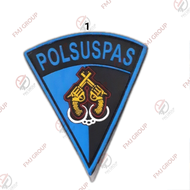 Emblem Patch Rubber Logo Polsuspas Pengayoman