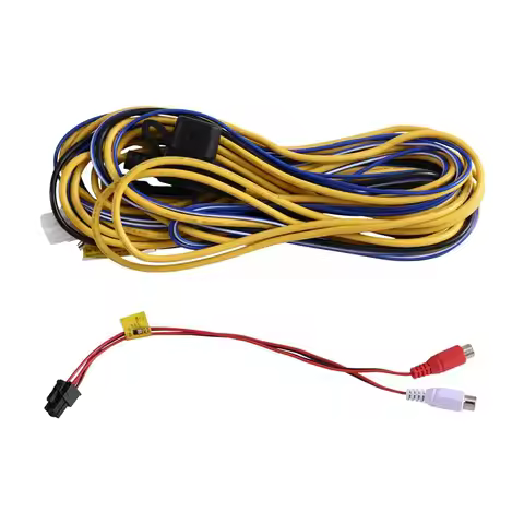 Car Stereo Amplifier For RCA Cable Adapter 4+ 3 Pin Plug Power Speaker Harness Input For Pioneer TS-