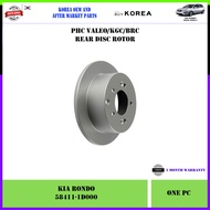Kia Rondo Rear Korea Aftermarket Disc Rotor 1pc (58411-1D000)