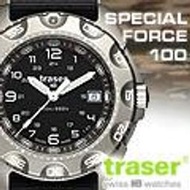 Traser Special Force 100 軍錶(尼龍錶帶) #105481   715.6 Li 石英