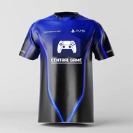 Jersey bola retro PS5 KAOS FUTSAL RETRO T-SHIRT PLAYSATION 5 SPORT by JERSEYRETRO.ID X VINUS COMPANY