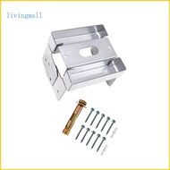 LIVI Long Lasting 8x8 Galvanized Post Mount Designed For Secure Attachment On Various Outdoor Instal