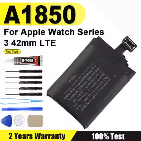 A1850 Honeycomb Version Battery Real 352mAh For Apple Watch Series 3 42mm LTE A1850 A1859 Battery Ho