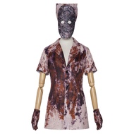 Halloween Silent Ridge Nurse costume Blood Stain Nurse Costume Game Role-Playing Costume Stage Perfo