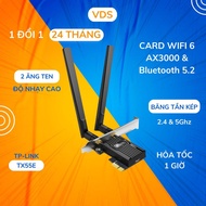 TP-Link Archer TX55E WiFi PC Card PCIe Bluetooth 5.2 WiFi 6 AX3000- Wifi Adapter