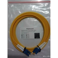 Patchcord Fiber Optic LC LC Duplex Singlemode 9/ 125um 100 meters
