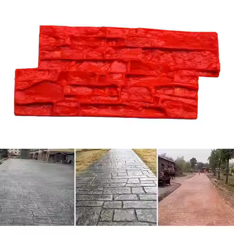 Stromatolite Concrete Model Vivid Stone Texture Paving Pattern Maker Floor Imprinting Stamp Stamp Ma