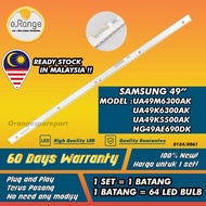 UA49M6300AK / UA49K6300AK / UA49K5500AK / HG49AE690DK SAMSUNG 49" LED TV BACKLIGHT UA49M6300 UA49K63