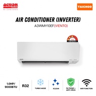 Acson Wall Mounted Air Conditioner Inverter - VIENTO (1.0HP/9000BTU) A3WMY10EF