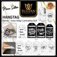 Hangtag|CLOTHING Label|CLOTHING Hangtag|Ivory Ivory Ivory|H7