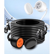 Outdoor High-Power Extension Cord Socket 10/20/30m Oxygen-Free Copper Core Electric Vehicle Charging