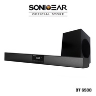 SonicGear SonicBar BT6500 Powerful 2.1 Stereo Soundbar Subwoofer For Desktop and TV  | 6.5" Subwoofer | 200 Watts