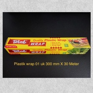 Plastic wrap 01 PW 01/ plastic WRAPPING 01/ size: 300mm X 30 meters; 30 X 30 ; 30CM X 30M ; 30 CM X 