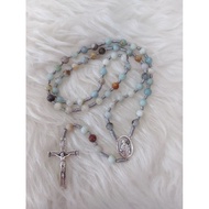 Natural stone rosary amazonite