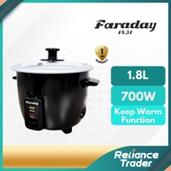 Faraday Rice Cooker 0.8L FRC-08B / 1.0L FRC-10B / 1.8L FRC-18B / 2.8L FRC-28B