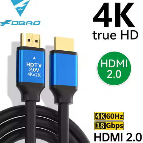 HDMI-Compatible 4K@60Hz Cable HDMI 2.0 Cable 18Gbps Adapter for PS5 PC Box RTX 3080 eARC HDR Apple S