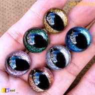 JENNIFERDZJI Safety Eyes for Amigurumi, Crystal Cat Eyes 12mm Safety Eyes for Crochet, Doll Toy Acce