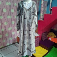gamis wanita dress muslim Maxi motif bunga kode B.01 gamis busui dress