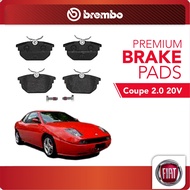 BREMBO Rear Pads (L+R) - Fiat Coupe 2.0 20V Alfa 145 1.7,146 1.6,1.7,146 1.6 T/Spark, 146 2.0, 155 1