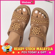 READY STOCK WEBEE AKK 806 Ladies Wedges Women Sandals