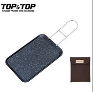 韓國 top&top 超輕 迷你 烤盤 露營 mini square pan 煮食盤 韓仔pan ultralight 燒烤 野餐 煎炒