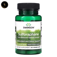 Swanson, Sulforaphane from Broccoli Sprout Extract, 400 mcg, 60 Veggie Caps