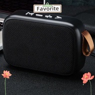 FAVORITEGOODS Radio Speaker Mini Bass Wireless Bluetooth Speaker