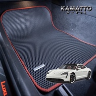Kamatto Classic Porsche Taycan 4S Sedan 2019 - Present Car Floor Mat and Carpet