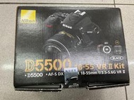 [保固一年 [高雄明豐] 95新 公司貨 Nikon D5500 單眼相機 便宜賣 D5600 D7500[B0355]
