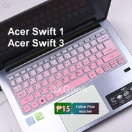 Keyboard Cover Acer Swift 1 Swift 3 SF314 SF113 SF114 TR50 SF314-52-51VX 14 inch 13.3" Laptop Silicone Acer Protector DF