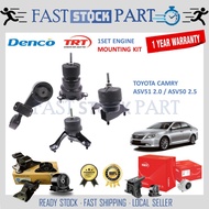 1SET ENGINE MOUTNING RANDOM BRAND DENCO / TRT - 2.0 - MK-210043 2.5 - MK-210044 - TOYOTA CAMRY ASV51