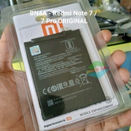 Baterai BN4A - Xiaomi Redmi Note 7 / Note 7 PRO ORIGINAL Battery Xiomi Batre Batrei Batray Batrei Batrai Batrai Btre