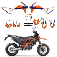 Motorcycle Decal Sticker Graphic Decal Kit -Waterproof ,3M Adhesive, 21mil for KTM SMCR 690 2019-202
