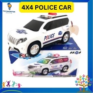 Children Toys Auto Moving Police Car 4BY4 with Music and Light