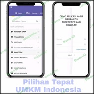 Terlaris Aplikasi Kasir Berbasis Web Akses Pc/Hp