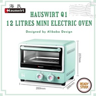 HAUSWIRT Q1 12 Litres Mini Electric Oven Cute Cow Design Compact Space Saving Oven