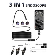 Newest 7.0mm USB Type-C Endoscope Camera Android PC Inspection Scope Borescope Camera with 6LEDs Adj