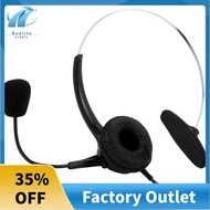 RJ9 Call Center Headphone Monaural Headphone Noise Reduction Headset Call Headphone with Mic