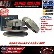 FRG FORMULA CVT REAR PULLEY CLUTCH SET NVX155 NMAX V1 V2 JET POWER GY6 SPRING SHOE LINING