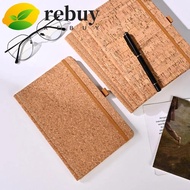REBUY A5 Notebook, 96sheets To Do List Retro Notebook, Multifunction Diary School Supplies Stationer