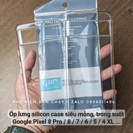 Ultra Thin GOR Silicone case In Google Pixel 8a / 8 Pro / 8 7 Pro / 6 / 6a / 5a / 5 / 4a 5g / 7a / 4 / 4 XL 3a case