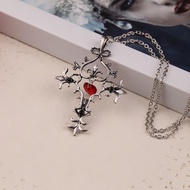 European American Amazon Vampire Diaries Vampire Diaries Holy Heart Cross Necklace Pendant Accessori