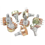 Wh148 Single/Dual Potentiometer B1K 2K 5K 10K 20K 50K 100K 250K 1M|3/6 Feet