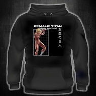 FEMALE TITAN AOT Printed hoodie unisex
