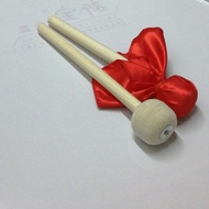 Large Snare Drum Drumstick Drumstick Wooden Handle Wool Felt  Army Drumstick Big Drum Sticks Brigade