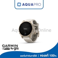 Garmin Fenix 8 43mm AMOLED Sapphire Soft Gold SS Fog Gray Band ประกันศูนย์ไทย 2 ปี