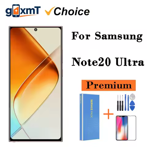 Note20 Ultra AMOLED Display For Samsung Galaxy Note20 Ultra LCD Replacement For Samsung Note20 Ultra