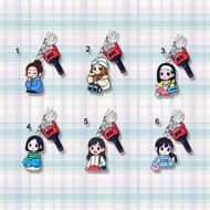 BABYMONSTER Merchandise RAMI Li Charen AHYEON Kawai Ruhua ASA Keychain 1537